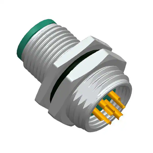 M12D-04PMMS-SH8001 Amphenol LTW  Circular Connector Assemblies
